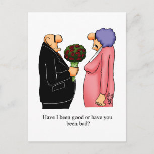 Funny Happy Jubiläum Spaß Postcard Postkarte