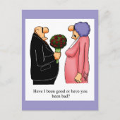 Funny Happy Jubiläum Spaß Postcard Postkarte (Vorderseite)