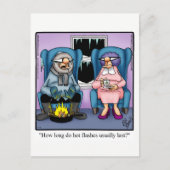 Funny Happy Jubiläum Spaß Postcard Postkarte (Vorderseite)