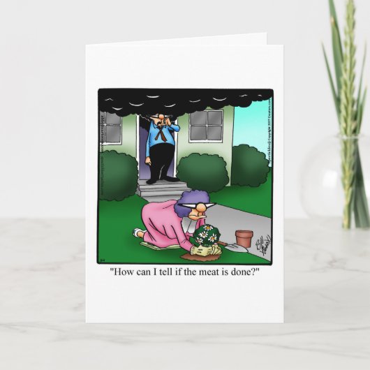 Funny Happy Jubiläumskarte Karte (Vorderseite)