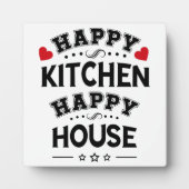 Funny Happy Kitchen Happy House Fotoplatte (Vorderseite)