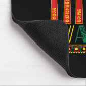 Funny Happy Kwanzaa Kinara Principles Candles Pan Mousepad (Ecke)