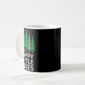 Funny Happy Little Trees Camng  Kaffeetasse (Vorderseite Links)