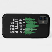 Funny Happy Little Trees Gifts Camping Case-Mate iPhone Hülle (Rückseite (Horizontal))