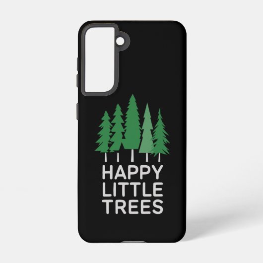 Funny Happy Little Trees Gifts Camping Samsung Galaxy Hülle (Rückseite)