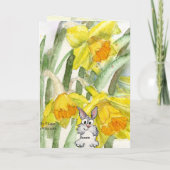 Funny Happy Mother's Day Card Karte (Rückseite)