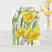 Funny Happy Mother's Day Card Karte (Gelbe Blume)
