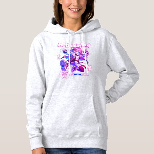 Funny Happy Mother's Day | Hoodie (Vorderseite)