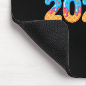 Funny Happy New Year 2026 20267 Ice Cream Drip 67 Mousepad (Ecke)