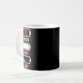 Funny Happy New Year 2026 2027 67 Meme Six Seven  Kaffeetasse (Vorderseite Links)