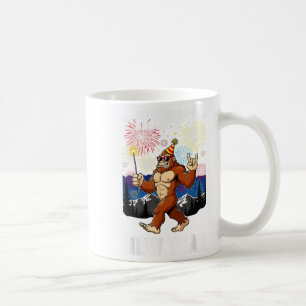 Funny Happy New Year 2026 Bigfoot Lovers New Years Kaffeetasse