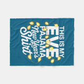 Funny Happy New Year 2026 This Is My New Year’s Ev Fleecedecke (Vorderseite (Horizontal))