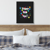 Funny Happy New Year Eve 2023 Party Decorations Ce Leinwanddruck (Insitu (Schlafzimmer))
