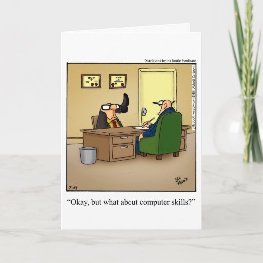 Funny Happy Techies’ Day Grußkarte Karte (Vorderseite)