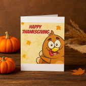 Funny Happy Thanksgiving Einladung