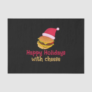 Funny Happy Urlaub mit Käse, Weihnachtskäse Seidenpapier