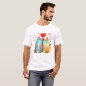 Funny Happy Valentine s Day T-Shirt (Vorne ganz)