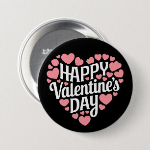 Funny Happy Valentines Day Herzlich Liebe Button