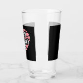 Funny Happy Valentines Day Herzlich Liebe Glas (Links)
