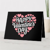 Funny Happy Valentines Day Herzlich Liebe Karte (Vorderseite)