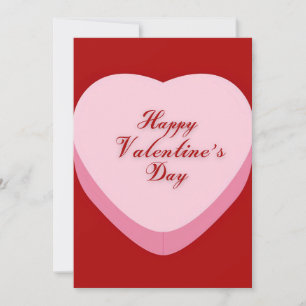 Funny Happy Valentine's Day Holiday Card Feiertagskarte