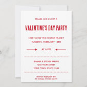 Funny Happy Valentine's Day Mugshot Guilty Giraffe Einladung (Rückseite)