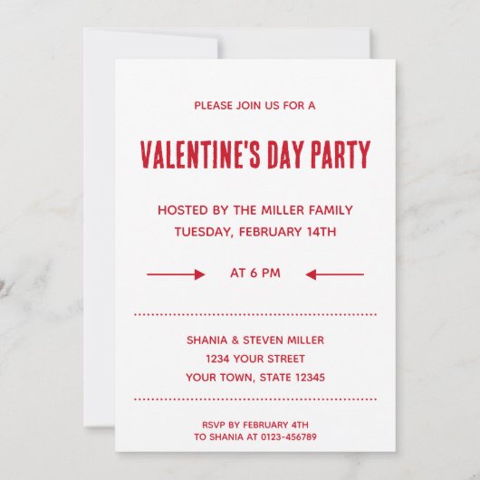 Funny Happy Valentine's Day Mugshot Guilty Giraffe Einladung (Rückseite)