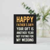 Funny Happy Vatertag Feiertagskarte (Stehend Vorderseite)