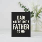 Funny Happy Vatertag Feiertagskarte (Stehend Vorderseite)