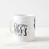 Funny Happy Vatertag Kaffee Tasse (Vorderseite Links)