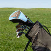 Funny happy walrus Cartoon Illustration Golf Headcover (In SItu)