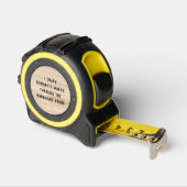 Funny Hardware Store Sprichwort Imitate Holzdesign Maßband (Winkel)