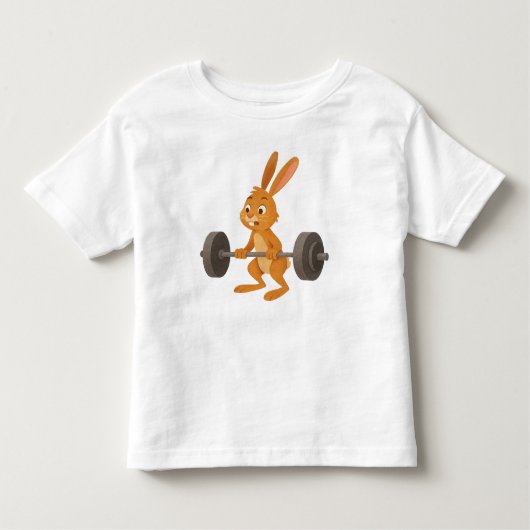 Funny hare kleinkind t-shirt (Vorderseite)