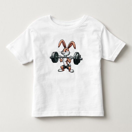 Funny hare kleinkind t-shirt (Vorderseite)
