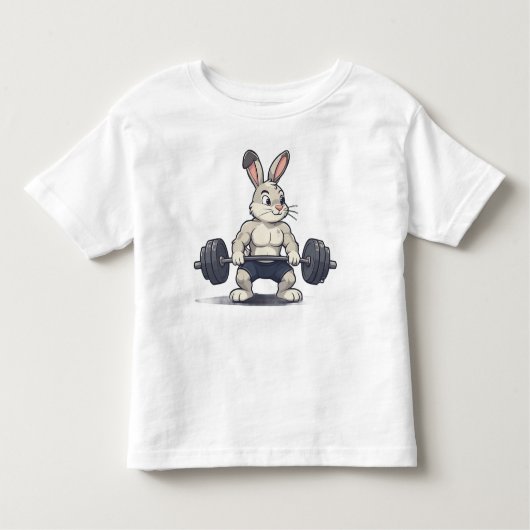 Funny hare kleinkind t-shirt (Vorderseite)