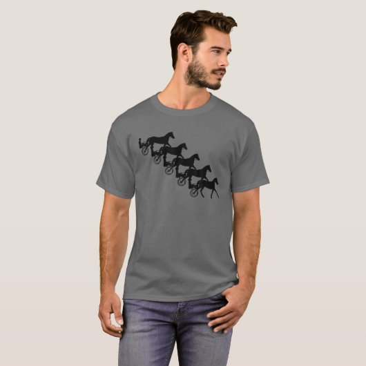 Funny Harness Racing Geschenk Männer Frauen Cool R T-Shirt (Vorne ganz)