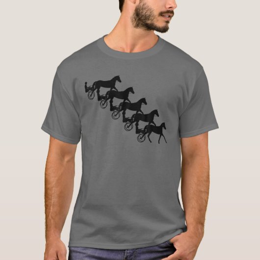 Funny Harness Racing Geschenk Männer Frauen Cool R T-Shirt (Vorderseite)