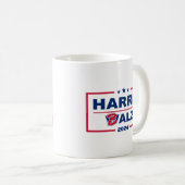 Funny Harris Walz 2024 Harry Balz 2024 Kaffeetasse (VorderseiteRechts)