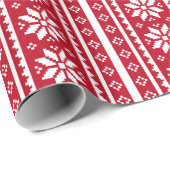 Funny hässlich Weihnachts Pullover Packpapier (Rolleneckpunkt)