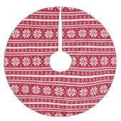 Funny hässlich Weihnachtspulli Baumstruktur Rock Polyester Weihnachtsbaumdecke (Vorderseite)