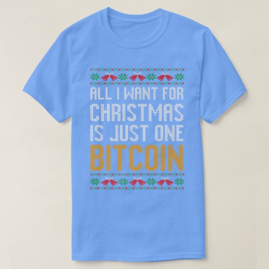 Funny hässlich Weihnachtspulli Krypto alles, was i T-Shirt (Design vorne)