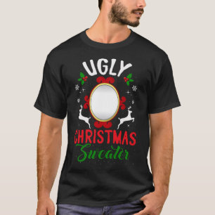 Funny hässlich Weihnachtssüßer mit Mirror Men Wome T-Shirt