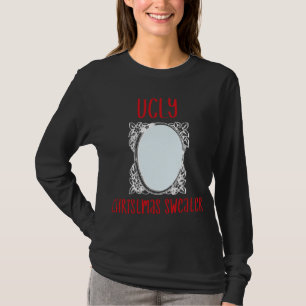 Funny hässlich Weihnachtssüßer mit Mirror Men Wome T-Shirt