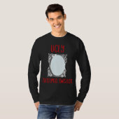 Funny hässlich Weihnachtssüßer mit Mirror Men Wome T-Shirt (Vorne ganz)