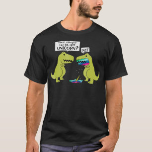 Funny hast du das letzte Einhorn Dinosaurier geges T-Shirt