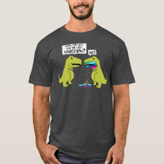 Funny hast du das letzte Einhorn Dinosaurier geges T-Shirt