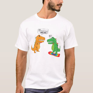 Funny hast du das letzte Einhorn Dinosaurier geges T-Shirt