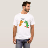 Funny hast du das letzte Einhorn Dinosaurier geges T-Shirt (Vorne ganz)