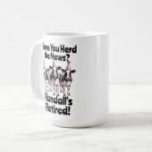 Funny hast du Herd? Einstellung des Kuhthemas Kaffeetasse (Vorderseite Links)
