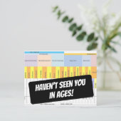 Funny hat dich nicht in der geologischen Übersicht Postkarte (Stehend Vorderseite)